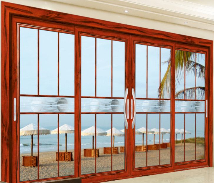 China Foshan Factory Aluminium Sliding Doors Design with Competitive Price